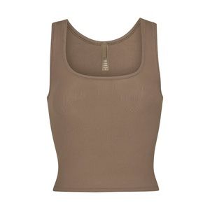 SKIMS NWT Soft Lounge Tank Oxide